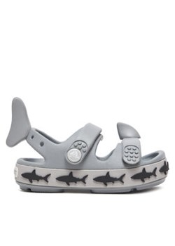 Crocs Sandały Crocband Cruiser Shark Sandal T 210031 Szary ze sklepu MODIVO w kategorii Sandały dziecięce - zdjęcie 177283279