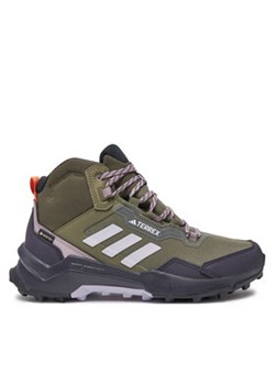 adidas Trekkingi Terrex AX4 Mid GORE-TEX IG8843 Zielony ze sklepu MODIVO w kategorii Buty trekkingowe damskie - zdjęcie 177284447