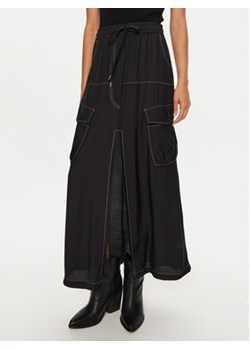 PINKO Spódnica midi Gulp 103564 A1WU Czarny Regular Fit ze sklepu MODIVO w kategorii Spódnice - zdjęcie 177288376