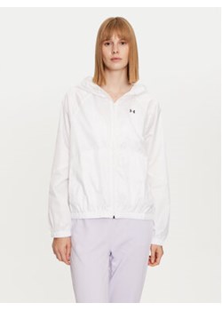 Under Armour Wiatrówka UA Rival Sport 1382698 Biały Regular Fit ze sklepu MODIVO w kategorii Kurtki damskie - zdjęcie 177292308