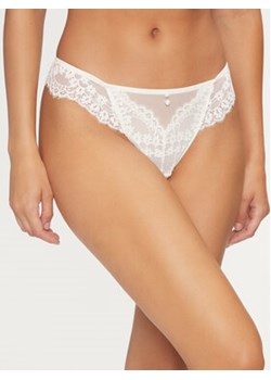 Hunkemöller Stringi Daisy 206050 Biały ze sklepu MODIVO w kategorii Majtki damskie - zdjęcie 177295865