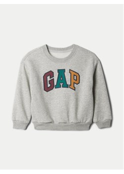 Gap Bluza 542396-01 Szary Regular Fit ze sklepu MODIVO w kategorii Bluzy chłopięce - zdjęcie 177300869