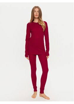 Whistler Komplet bielizny termoaktywnej Cerro W Merino Wool Baselayer Set W233596 Czerwony ze sklepu MODIVO w kategorii Bielizna termoaktywna damska - zdjęcie 177304775