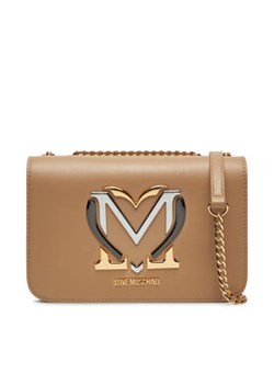 LOVE MOSCHINO Torebka JC4330PP0LKN0106 Beżowy ze sklepu MODIVO w kategorii Kopertówki - zdjęcie 177305357