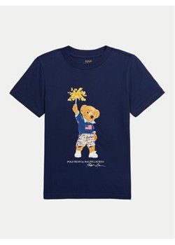 Polo Ralph Lauren T-Shirt 322853828033 Granatowy Regular Fit ze sklepu MODIVO w kategorii Bluzki dziewczęce - zdjęcie 177306689