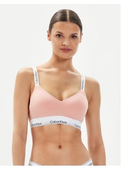 Calvin Klein Underwear Biustonosz bezfiszbinowy 000QF7059E Koralowy ze sklepu MODIVO w kategorii Biustonosze - zdjęcie 177308799