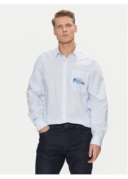 Lacoste Koszula CH4548 Błękitny Relaxed Fit ze sklepu MODIVO w kategorii Koszule męskie - zdjęcie 177312837