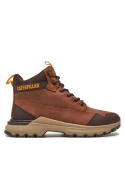 CATerpillar Trzewiki Colorado Sneaker Wp P725948 Brązowy ze sklepu MODIVO w kategorii Buty zimowe męskie - zdjęcie 177315376