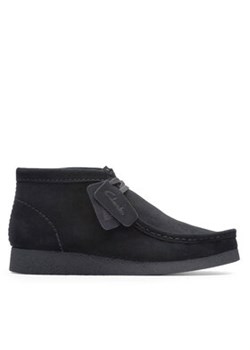 Clarks Trzewiki Wallabee Evo Bt 26172823 Czarny ze sklepu MODIVO w kategorii Buty zimowe męskie - zdjęcie 177315598