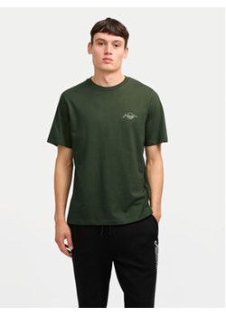 Jack&Jones T-Shirt Erris 12256799 Zielony Standard Fit ze sklepu MODIVO w kategorii T-shirty męskie - zdjęcie 177320537