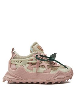 Off-White Sneakersy OWIA180S22FAB0016130 Beżowy ze sklepu MODIVO w kategorii Buty sportowe damskie - zdjęcie 177322109