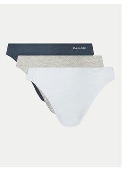 Calvin Klein Underwear Komplet 3 par fig klasycznych Bikini 3Pk 000QD5200E Kolorowy ze sklepu MODIVO w kategorii Majtki damskie - zdjęcie 177334998