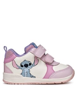 Geox Sneakersy B Rishon Girl B460LA 000BC C0406 Biały ze sklepu MODIVO w kategorii Buty sportowe dziecięce - zdjęcie 177341916