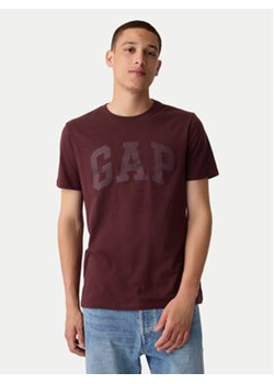 Gap T-Shirt 856659-17 Bordowy Regular Fit ze sklepu MODIVO w kategorii T-shirty męskie - zdjęcie 177342239