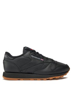 Reebok Sneakersy Cl Lthr 49800 Czarny ze sklepu MODIVO w kategorii Buty sportowe damskie - zdjęcie 177345597