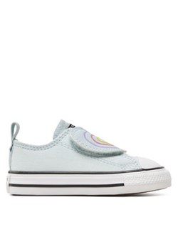 Converse Trampki Chuck Taylor All Star Heart Strap Easy-On A08380C Szary ze sklepu MODIVO w kategorii Trampki dziecięce - zdjęcie 177346048