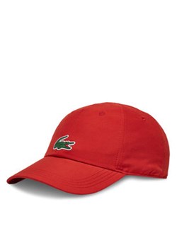 Lacoste Czapka z daszkiem RK2450 Czerwony ze sklepu MODIVO w kategorii Czapki z daszkiem męskie - zdjęcie 177346869