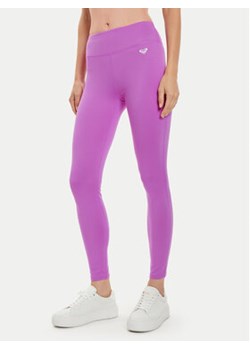 Roxy Legginsy Everyday Flow ERJNP03590 Różowy Slim Fit ze sklepu MODIVO w kategorii Spodnie damskie - zdjęcie 177349086