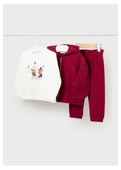 Mayoral Komplet bluza, bluzka i spodnie 2825 Czerwony Regular Fit ze sklepu MODIVO w kategorii Komplety niemowlęce - zdjęcie 177349166