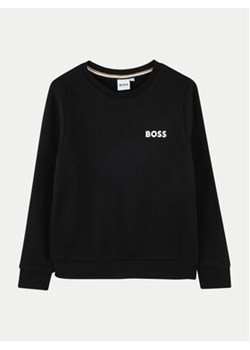 Boss Bluza J51190 D Czarny Regular Fit ze sklepu MODIVO w kategorii Bluzy chłopięce - zdjęcie 177350248