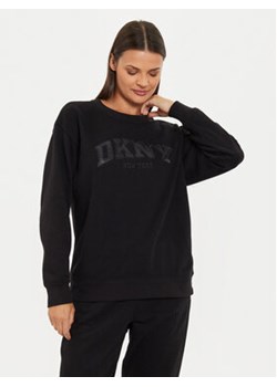 DKNY Sport Bluza DP4T9809 Czarny Regular Fit ze sklepu MODIVO w kategorii Bluzy damskie - zdjęcie 177353368