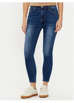 Please Jeansy P8361HOM31 Granatowy Skinny Fit ze sklepu MODIVO w kategorii Jeansy damskie - zdjęcie 177356917