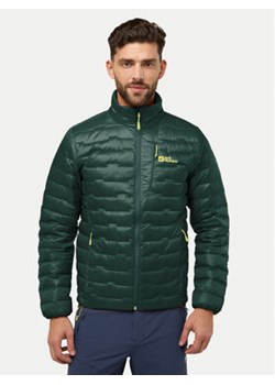 Jack Wolfskin Kurtka puchowa Passamani A61836 Zielony Regular Fit ze sklepu MODIVO w kategorii Kurtki męskie - zdjęcie 177359647