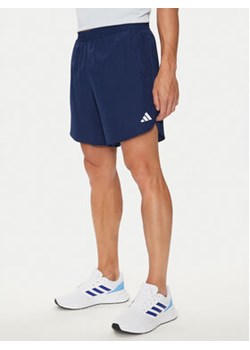 adidas Szorty sportowe Run It IN0088 Niebieski Regular Fit ze sklepu MODIVO w kategorii Spodenki męskie - zdjęcie 177359899