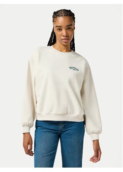 Wrangler Bluza 112356457 Écru Oversize ze sklepu MODIVO w kategorii Bluzy damskie - zdjęcie 177366009