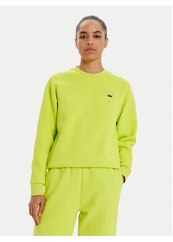 Lacoste Bluza SF8347 Zielony Regular Fit ze sklepu MODIVO w kategorii Bluzy damskie - zdjęcie 177367737