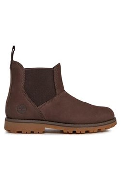 Timberland Botki Asphalt Trail Chls TB0A2BK2V131 Brązowy ze sklepu MODIVO w kategorii Buty zimowe dziecięce - zdjęcie 177373839