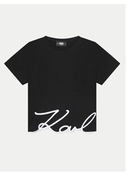 Karl Lagerfeld Kids T-Shirt Z30212 D Czarny Regular Fit ze sklepu MODIVO w kategorii T-shirty chłopięce - zdjęcie 177374718