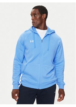 Under Armour Bluza Ua Rival Fleece 1379767 Niebieski Loose Fit ze sklepu MODIVO w kategorii Bluzy męskie - zdjęcie 177378665