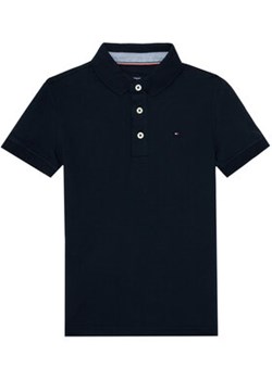 Tommy Hilfiger Polo KB0KB03975 S Granatowy Regular Fit ze sklepu MODIVO w kategorii T-shirty chłopięce - zdjęcie 177381147