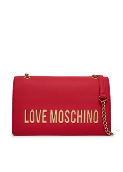 Torebka LOVE MOSCHINO JC4192PP1LKD0500 Czerwony ze sklepu eobuwie.pl w kategorii Kopertówki - zdjęcie 177382937