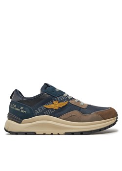 Sneakersy Aeronautica Militare 242SC286CT3377 Granatowy ze sklepu eobuwie.pl w kategorii Buty sportowe męskie - zdjęcie 177383115