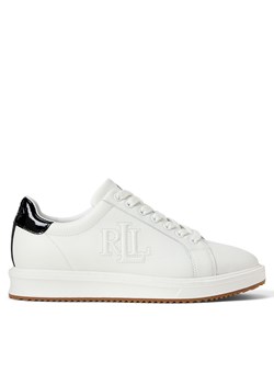 Sneakersy LAUREN RALPH LAUREN 802959226001 Biały ze sklepu eobuwie.pl w kategorii Buty sportowe damskie - zdjęcie 177383567