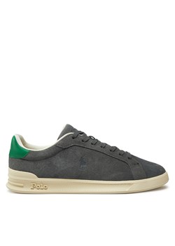 Sneakersy Polo Ralph Lauren Heritage Court II 809955691004 Szary ze sklepu eobuwie.pl w kategorii Buty sportowe męskie - zdjęcie 177383995