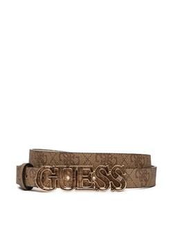 Pasek Damski Guess Vikky II (WG) Belts BW9167 P4220 Brązowy ze sklepu eobuwie.pl w kategorii Paski damskie - zdjęcie 177384025