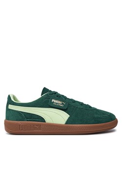 Sneakersy Puma Palermo Jr 397271 13 Zielony ze sklepu eobuwie.pl w kategorii Buty sportowe dziecięce - zdjęcie 177384528