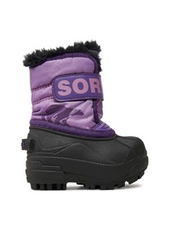 Śniegowce Sorel Snow Commander™ 2114102514 Fioletowy ze sklepu eobuwie.pl w kategorii Buty zimowe dziecięce - zdjęcie 177384938