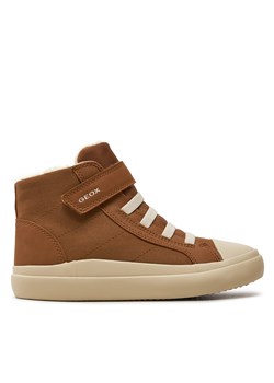 Sneakersy Geox J Gisli Boy J465CB 0AFME C0013 M Brązowy ze sklepu eobuwie.pl w kategorii Buty sportowe dziecięce - zdjęcie 177384966