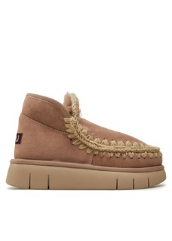 Śniegowce Mou Eskimo Bounce Sneaker FW531009A Beżowy ze sklepu eobuwie.pl w kategorii Śniegowce damskie - zdjęcie 177384987