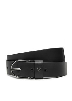 Pasek Damski Calvin Klein Ck Metal Loop Rnd Buckle 3.0 K60K612861 Czarny ze sklepu eobuwie.pl w kategorii Paski damskie - zdjęcie 177385027