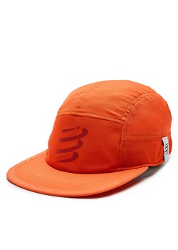 Czapka z daszkiem Compressport 5 Panel Light Cap CU00097B Czerwony ze sklepu eobuwie.pl w kategorii Czapki z daszkiem męskie - zdjęcie 177385079