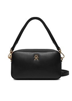 Torebka Tommy Hilfiger AW0AW16894 Czarny ze sklepu eobuwie.pl w kategorii Torebki damskie - zdjęcie 177385478