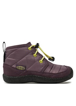 Śniegowce Keen Howser II Waterproof Chukka 1029432 Fioletowy ze sklepu eobuwie.pl w kategorii Buty zimowe dziecięce - zdjęcie 177385626