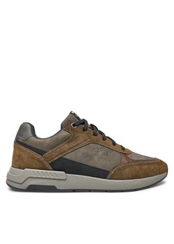 Sneakersy s.Oliver 5-13603-42 Khaki ze sklepu eobuwie.pl w kategorii Buty sportowe męskie - zdjęcie 177385869