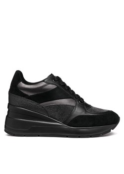 Sneakersy Geox D Zosma D368LA 0LY22 C9999 Czarny ze sklepu eobuwie.pl w kategorii Buty sportowe damskie - zdjęcie 177385928
