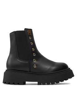 Botki Tommy Hilfiger Chelsea Boot T3A5-33578-1351 M Czarny ze sklepu eobuwie.pl w kategorii Buty zimowe dziecięce - zdjęcie 177385979